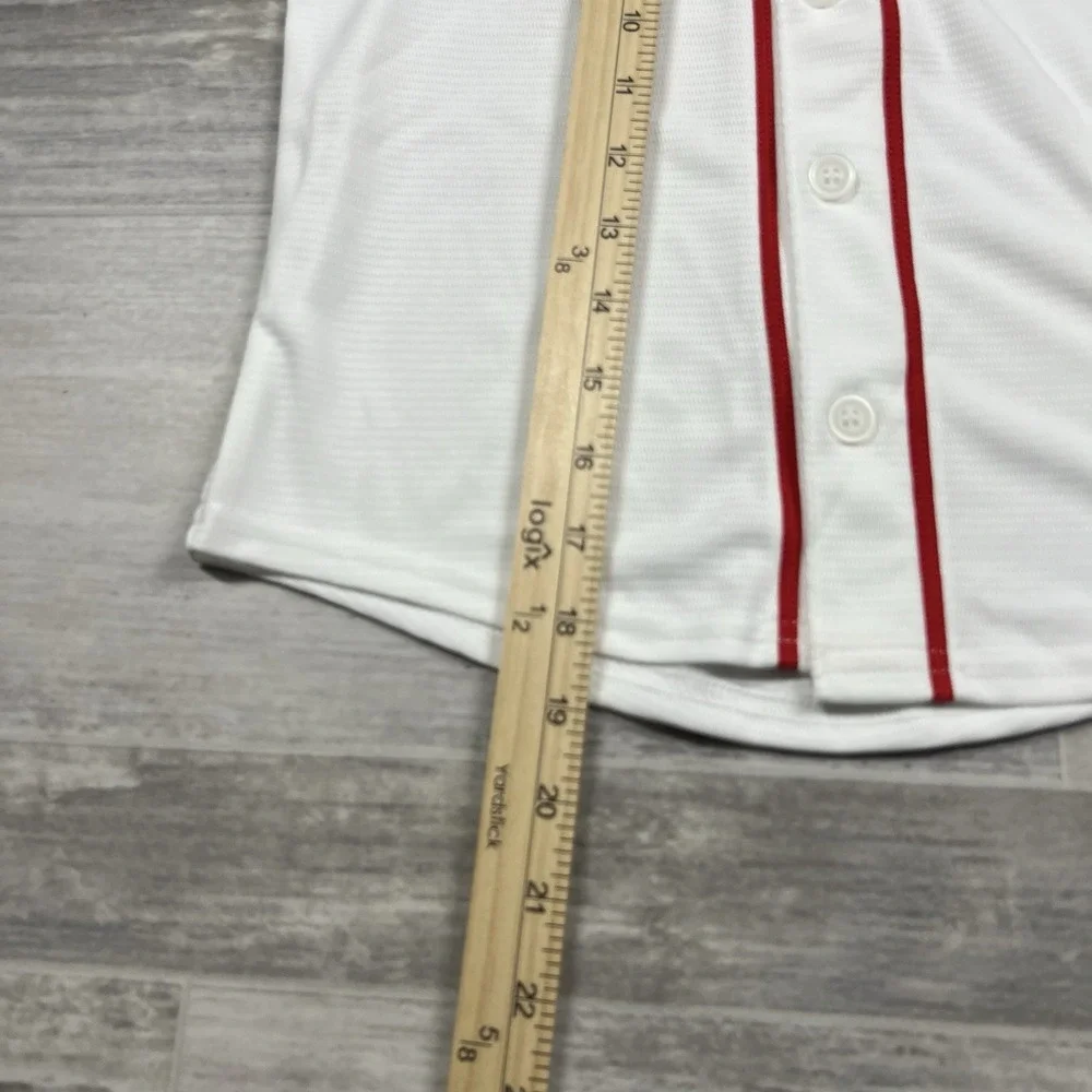 Nike Cincinnati Reds MLB Jonathan India‎ #6 White Jersey Kids Large (7) NWT $75